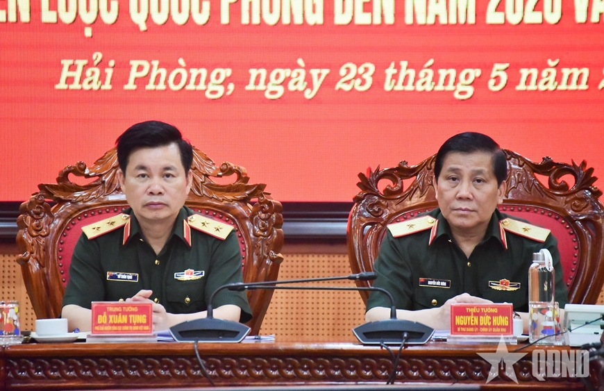 Trung tướng Đỗ Xuân Tụng dự hội nghị Đảng ủy Quân khu 3